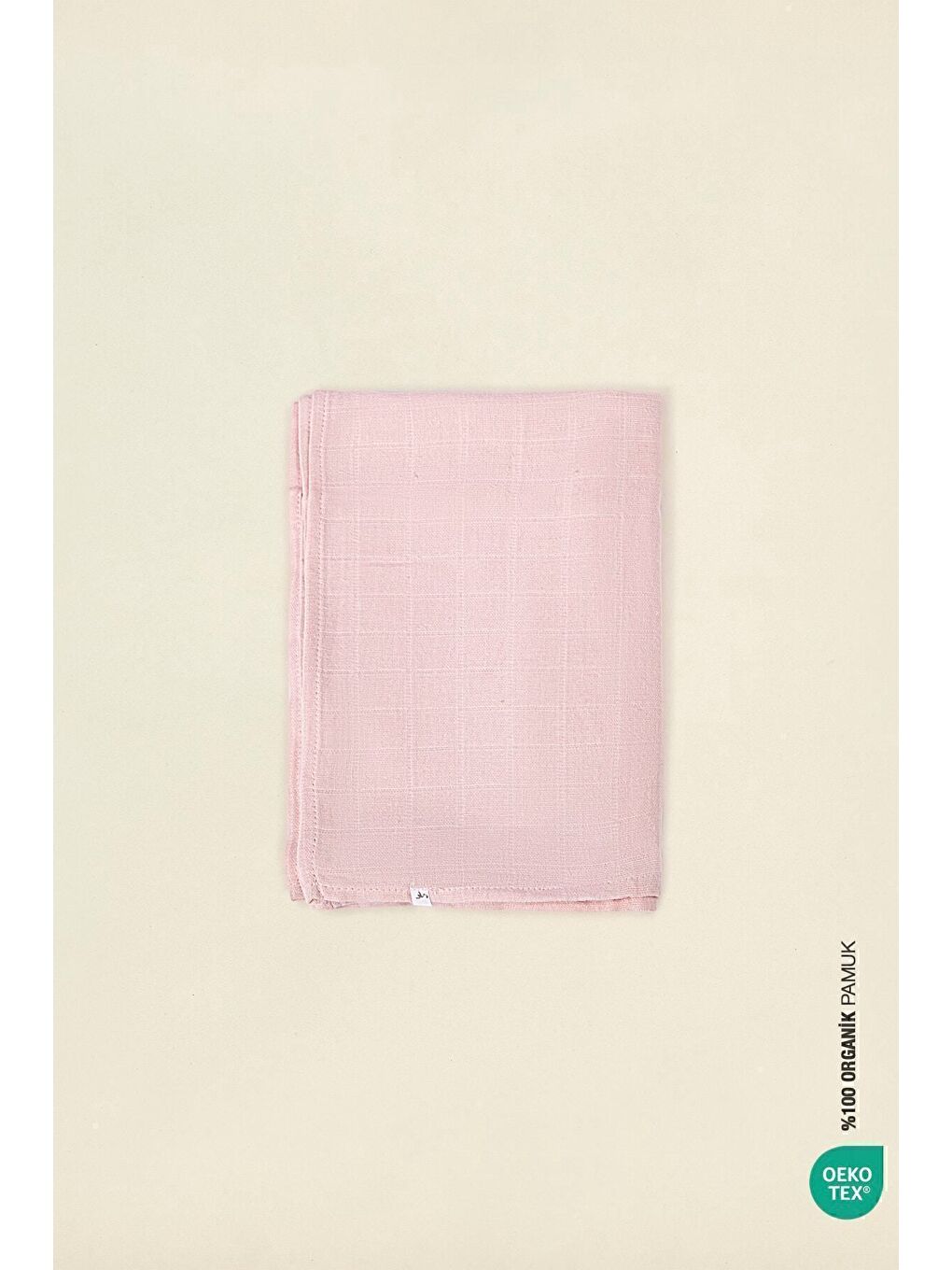 BebeMarin Çok Amaçlı Müslin Örtü 120x120 Pembe