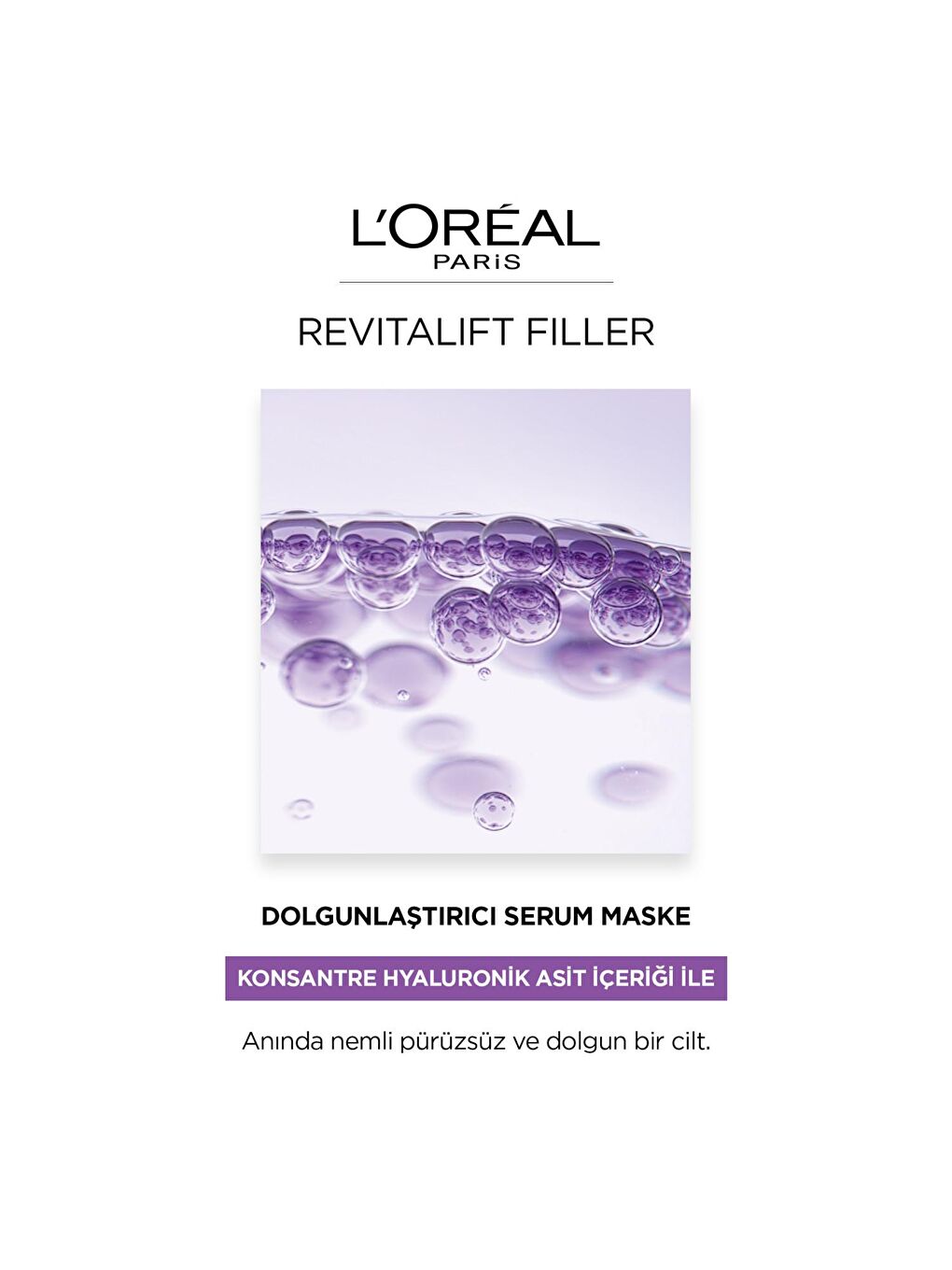 L'Oreal Paris Şeffaf Revitalift Filler Dolgunlaştırıcı Serum Maske - 4