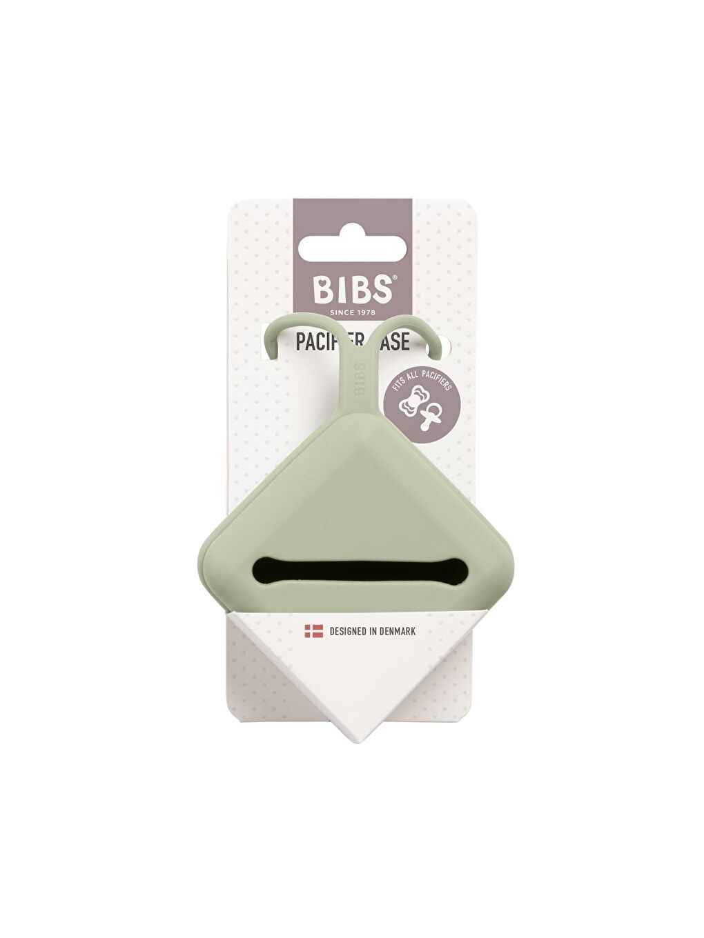 BİBS Yeşil Bibs Pacifier Case Emzik Kutusu-Sage - 1