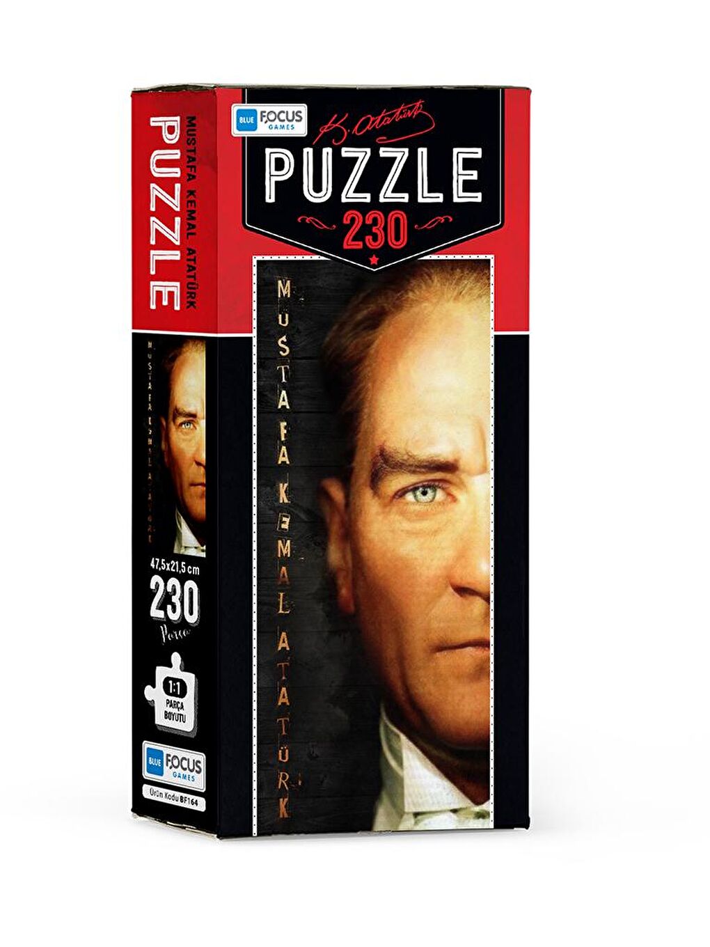 Blue Focus Karışık 230 Parça Puzzle - Mustafa Kemal Atatürk - 1