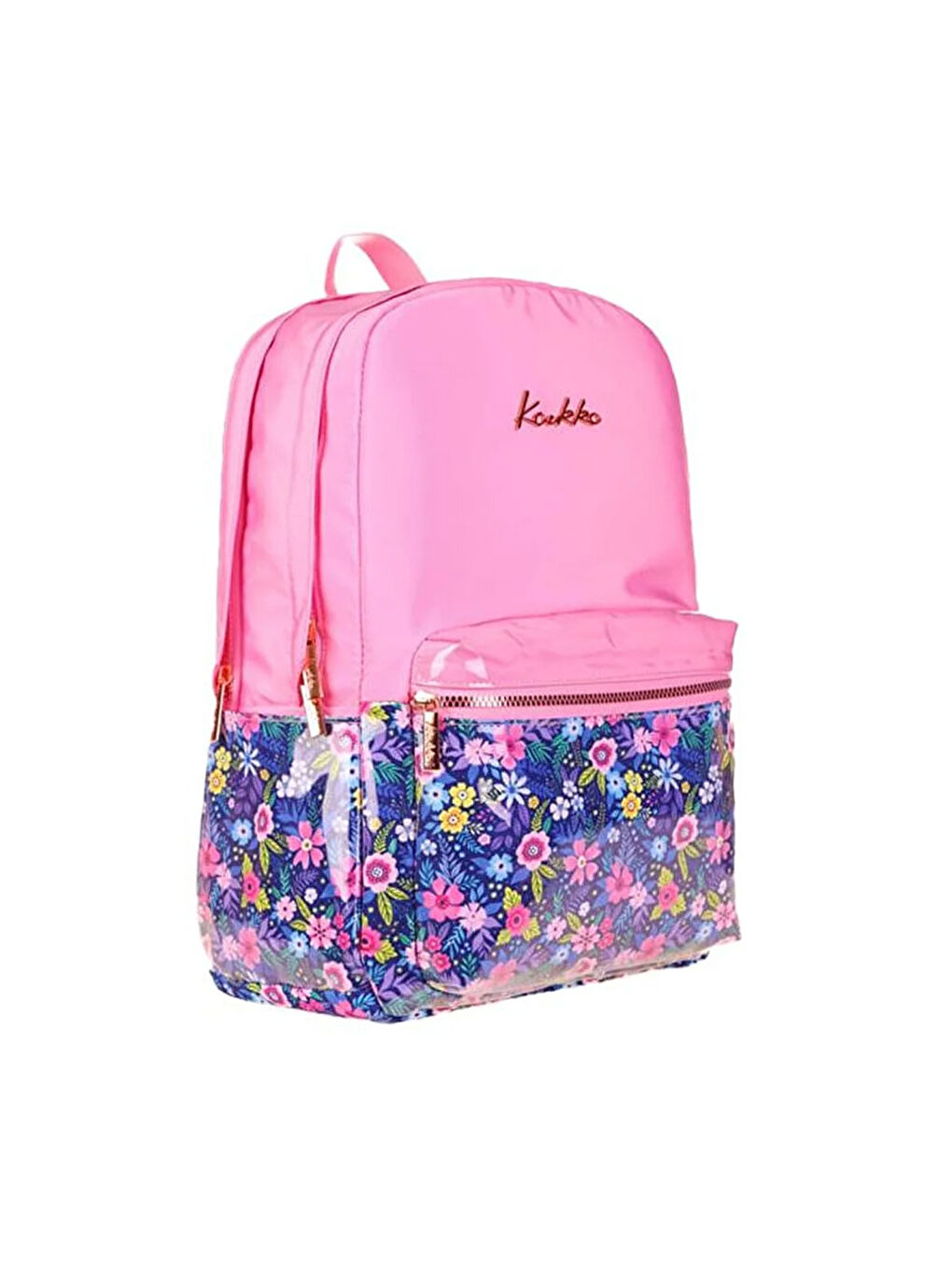 Soft Floral Sırt Çantası Pink K1732-2