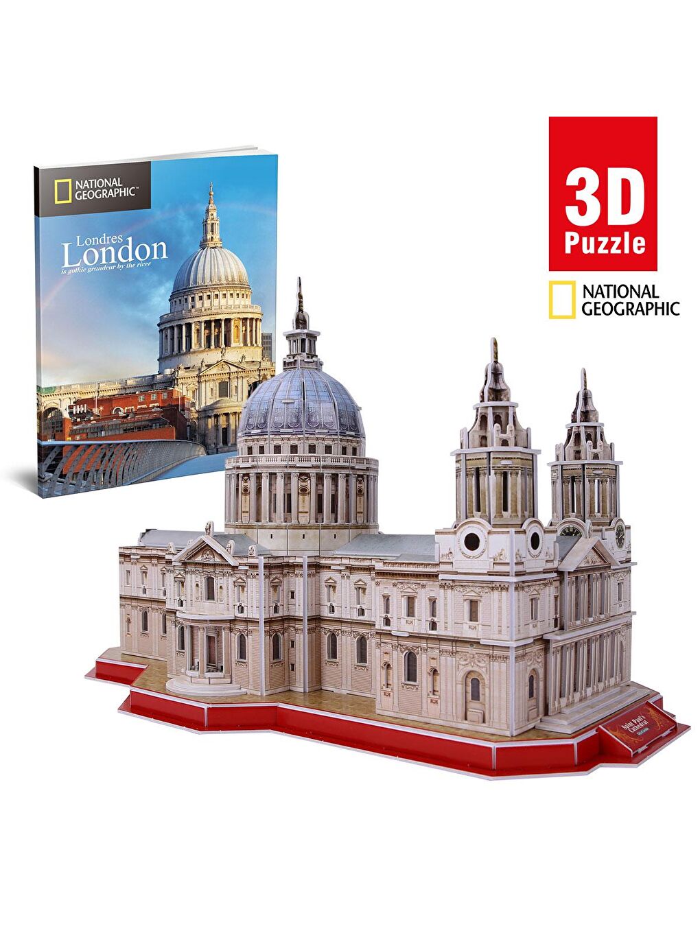 Cubic Fun Karışık 3D Puzzle National Geographic Serisi - Aziz Paul Katedrali - 3