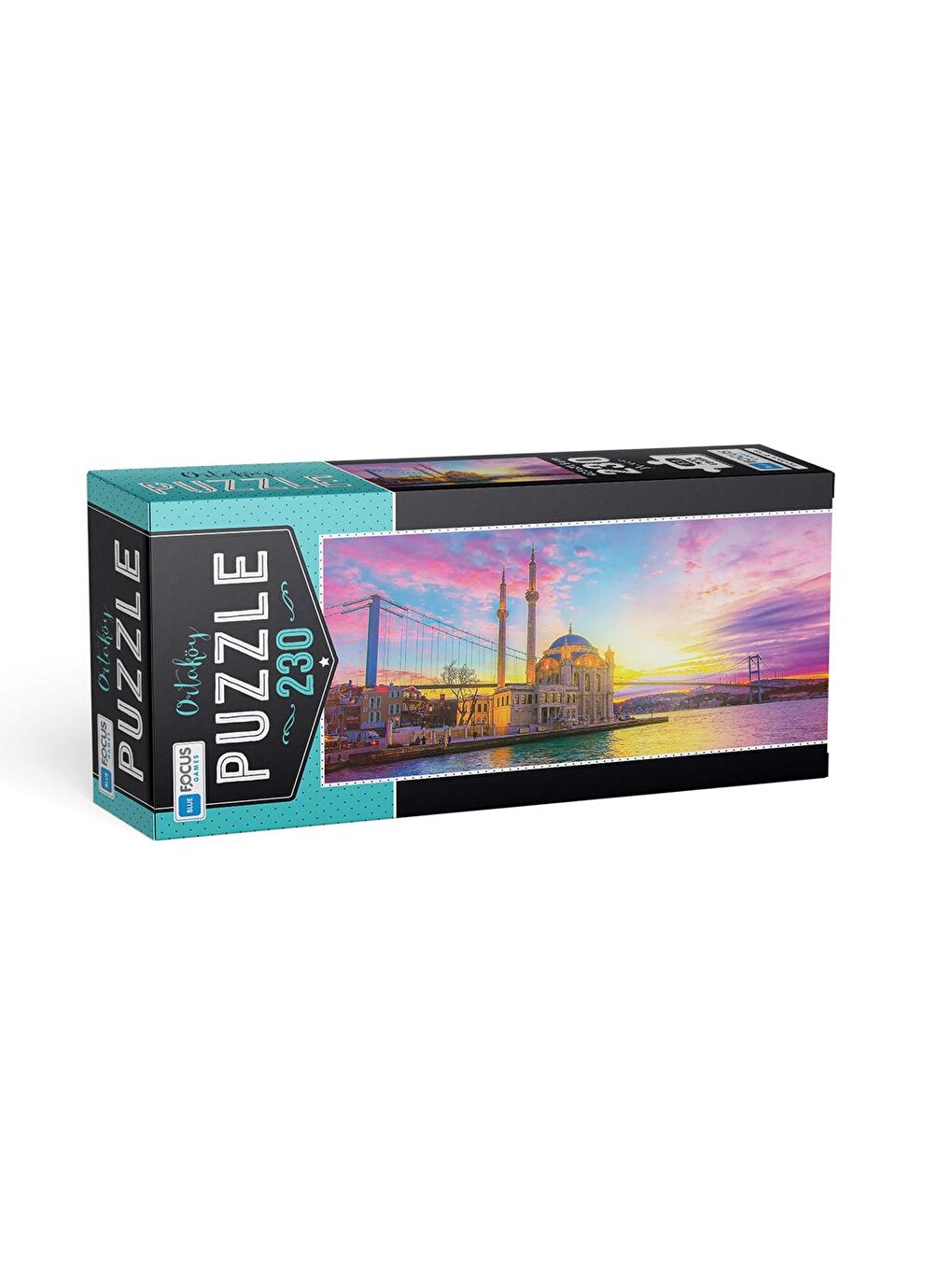 Blue Focus Karışık 230 Parça Puzzle - Ortaköy - 1