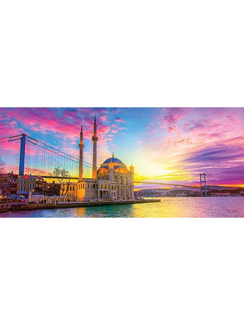 Blue Focus Karışık 230 Parça Puzzle - Ortaköy - 2