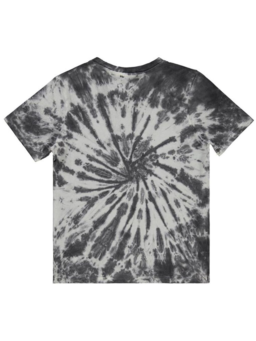 Boys Batik Yıkama 10-13 Yaş Tişört - Siyah 12-13 Yaş