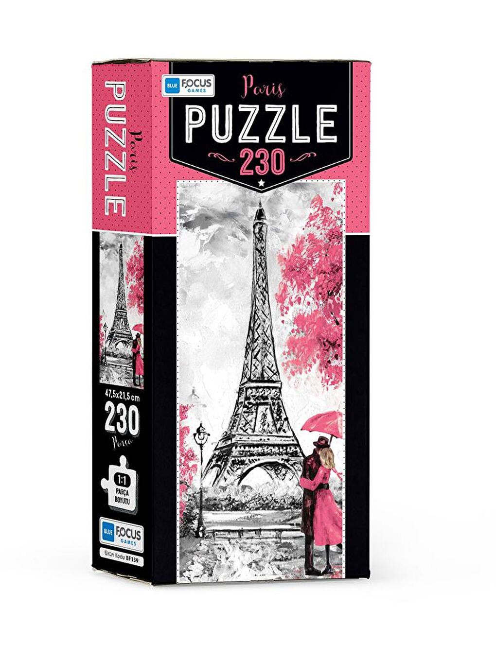 Blue Focus Karışık 230 Parça Puzzle - Paris - 1