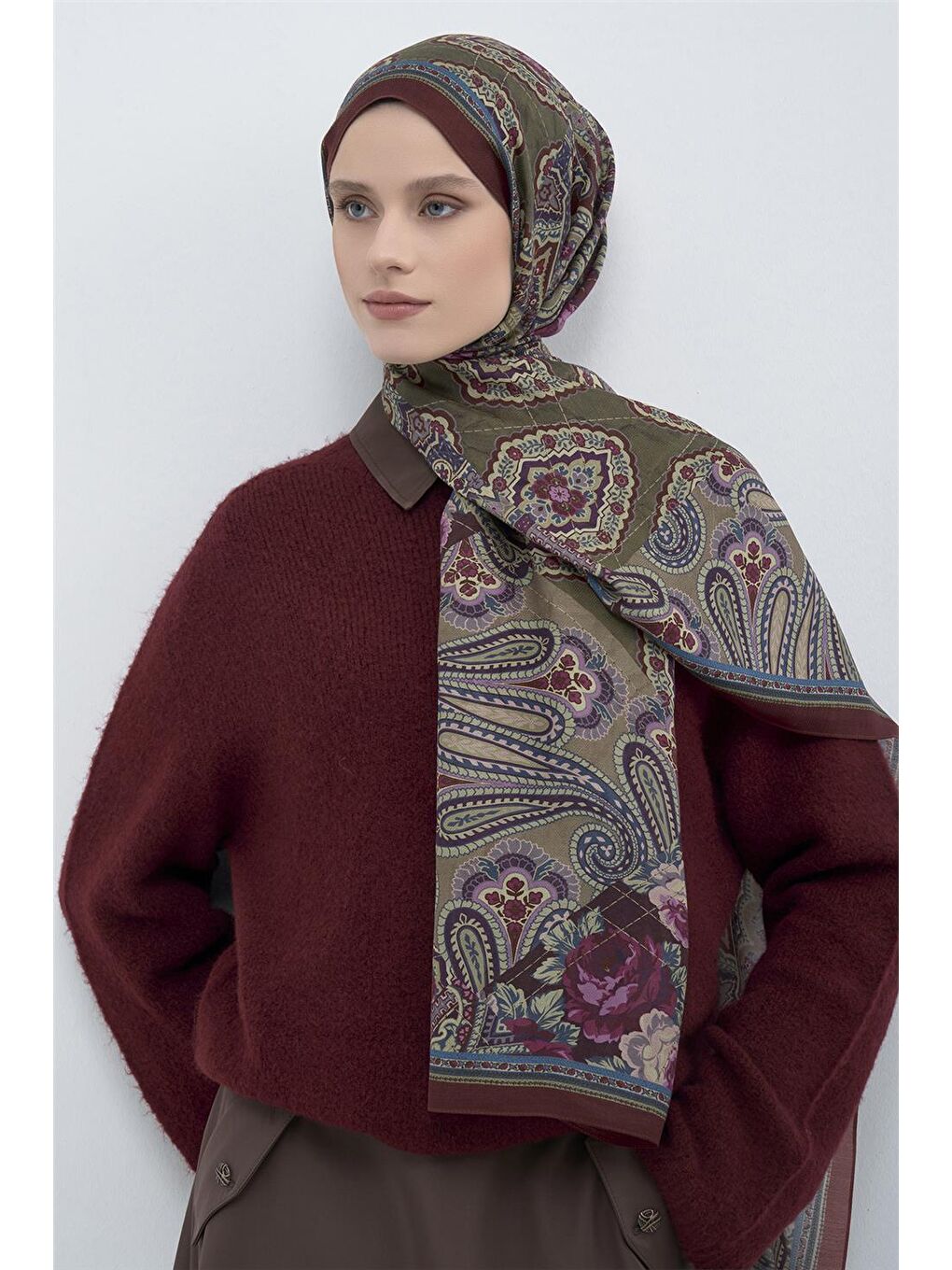 Bordo Yün İpek Harmony 326 31-1