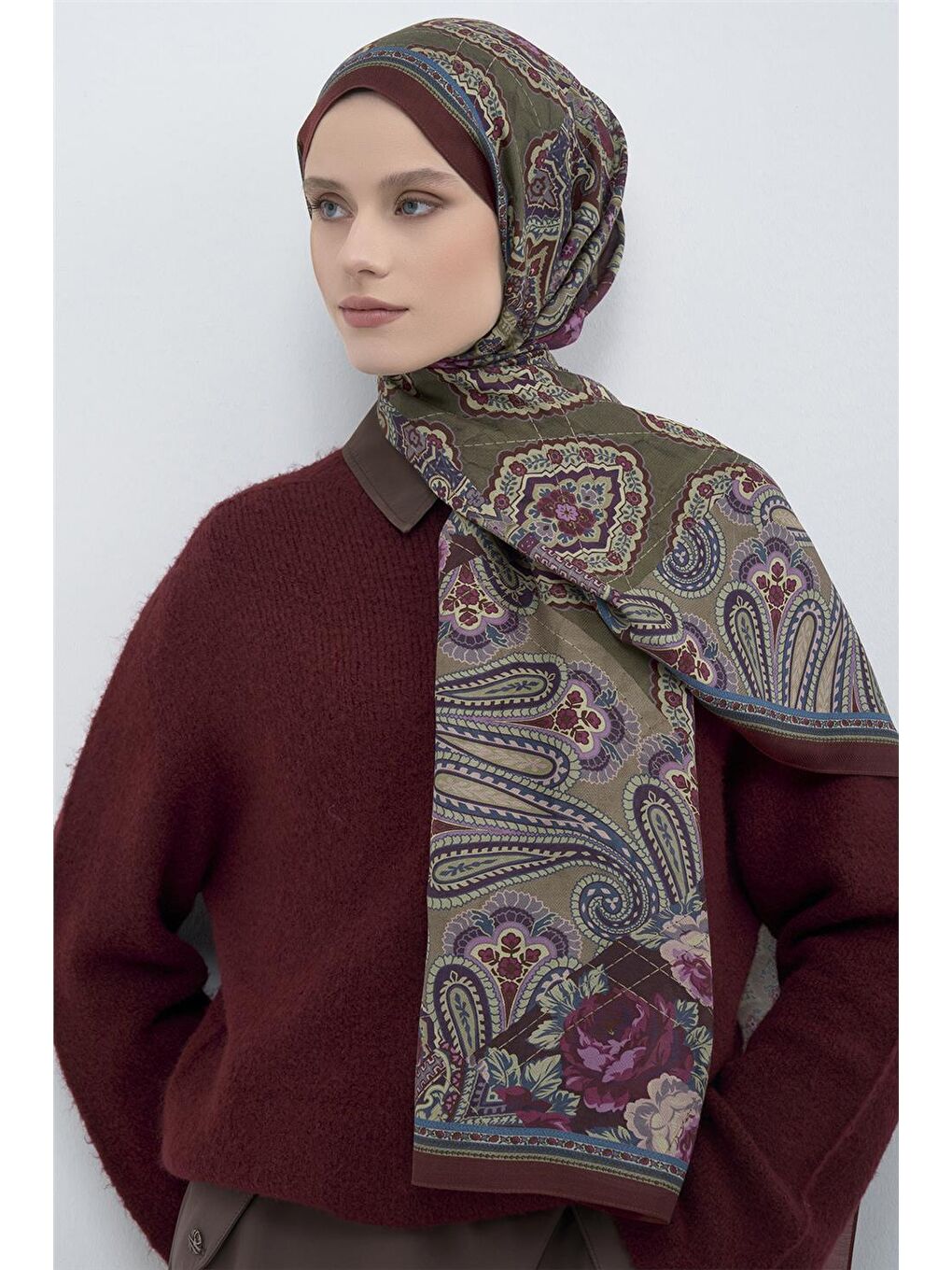 Bordo Yün İpek Harmony 326 31-3