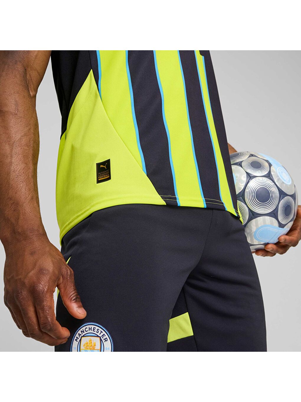 Lacivert Manchester City 24/25 Erkek Deplasman Forması-1