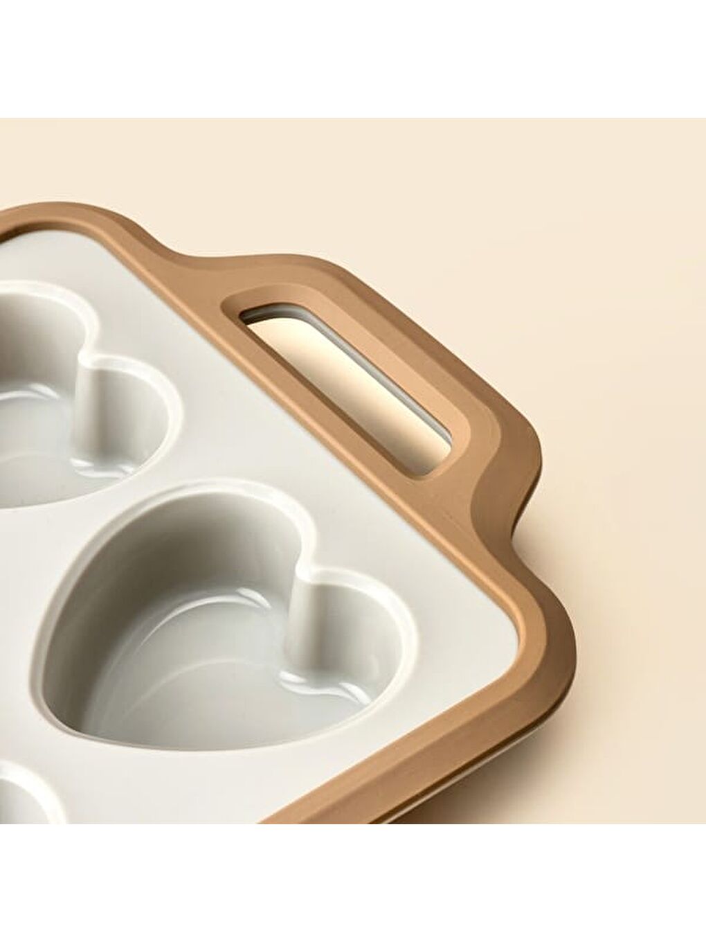 Maple Silikon Muffin Kabı - Gri - 34x20 cm-1