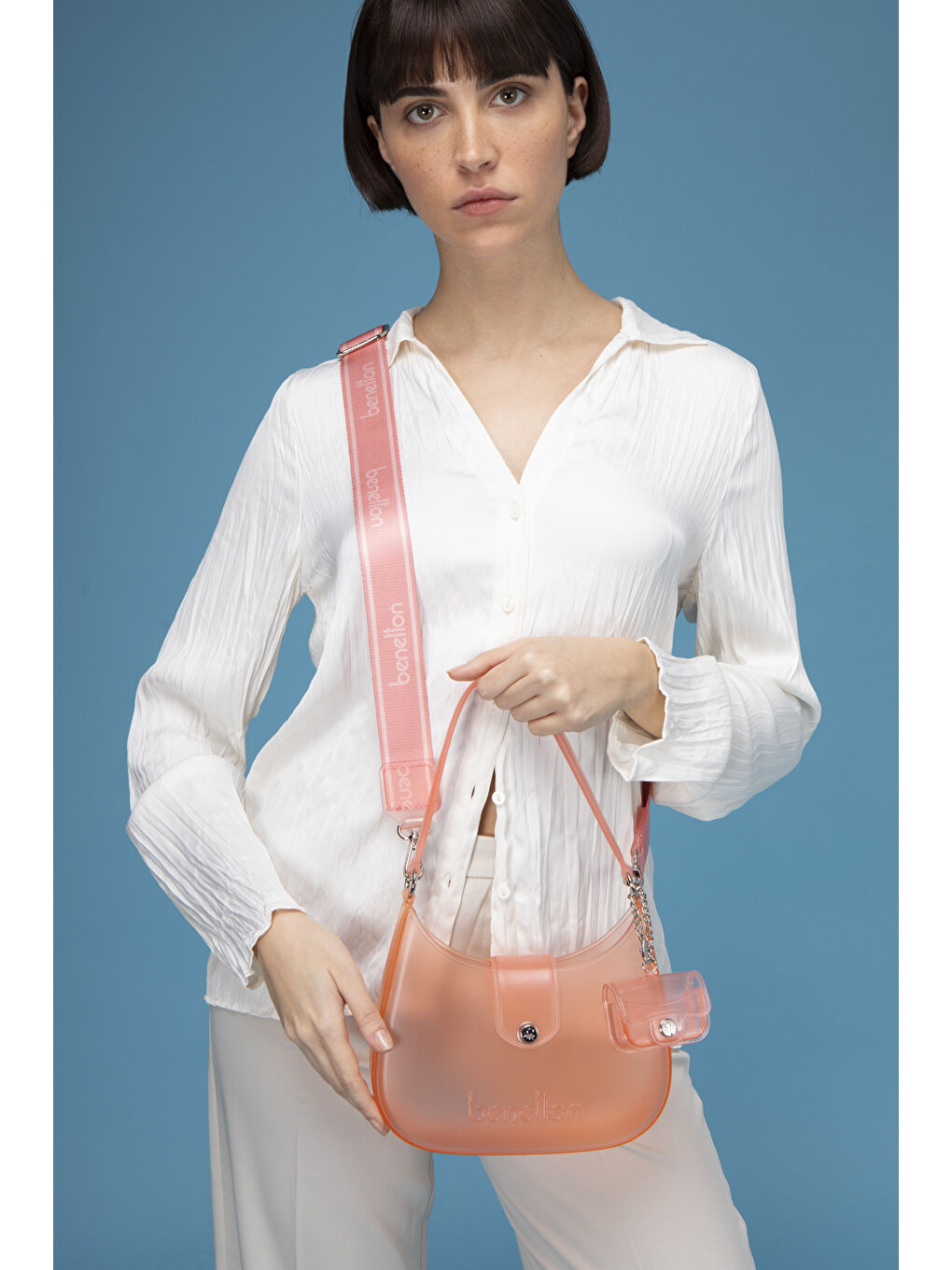 Kadin Kol Çantasi Pembe BNT1454-1