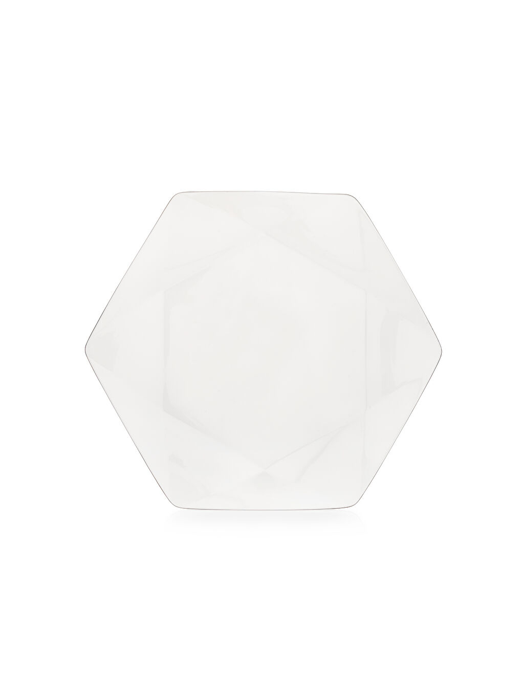 Beyaz Superfine Bone Star Yemek Takımı 56 Parça-Platin-5