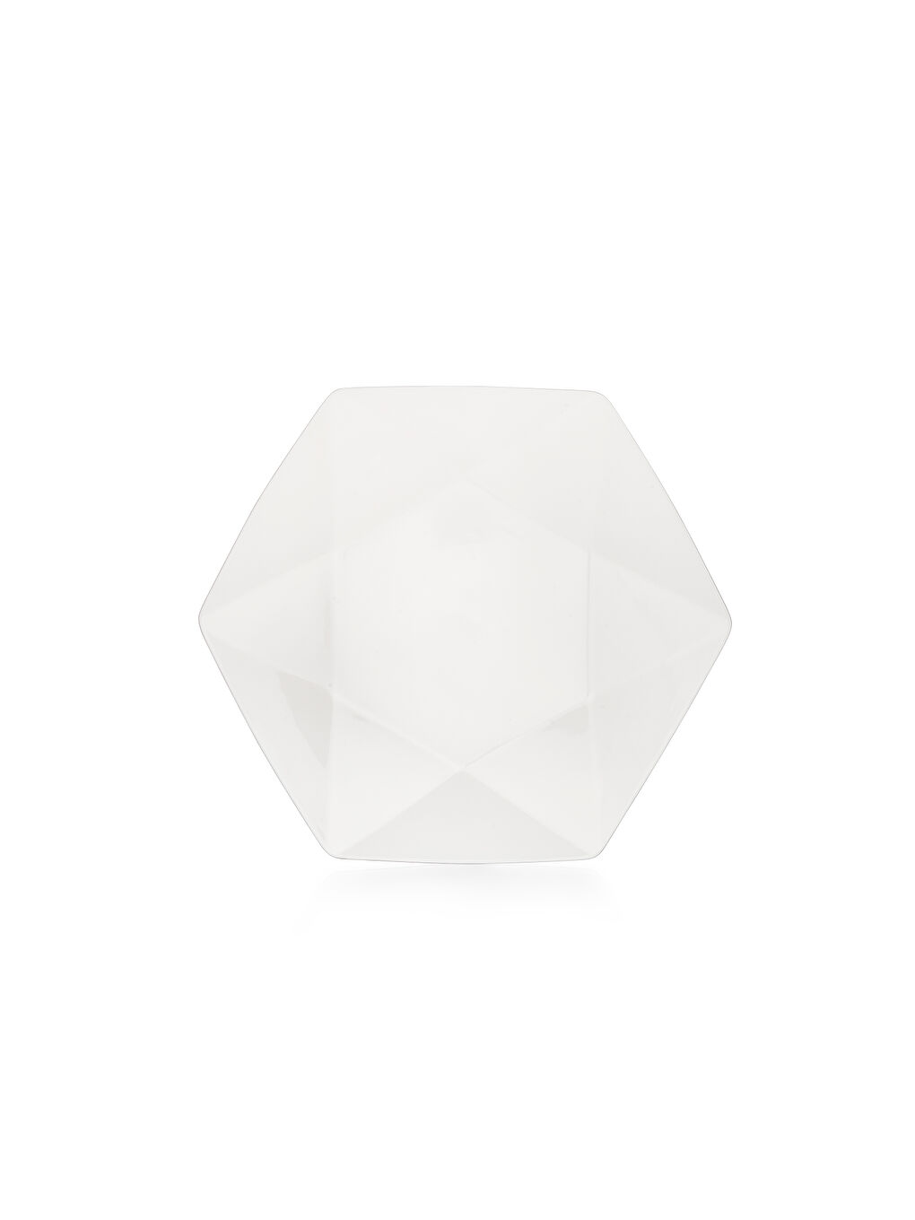 Beyaz Superfine Bone Star Yemek Takımı 56 Parça-Platin-7