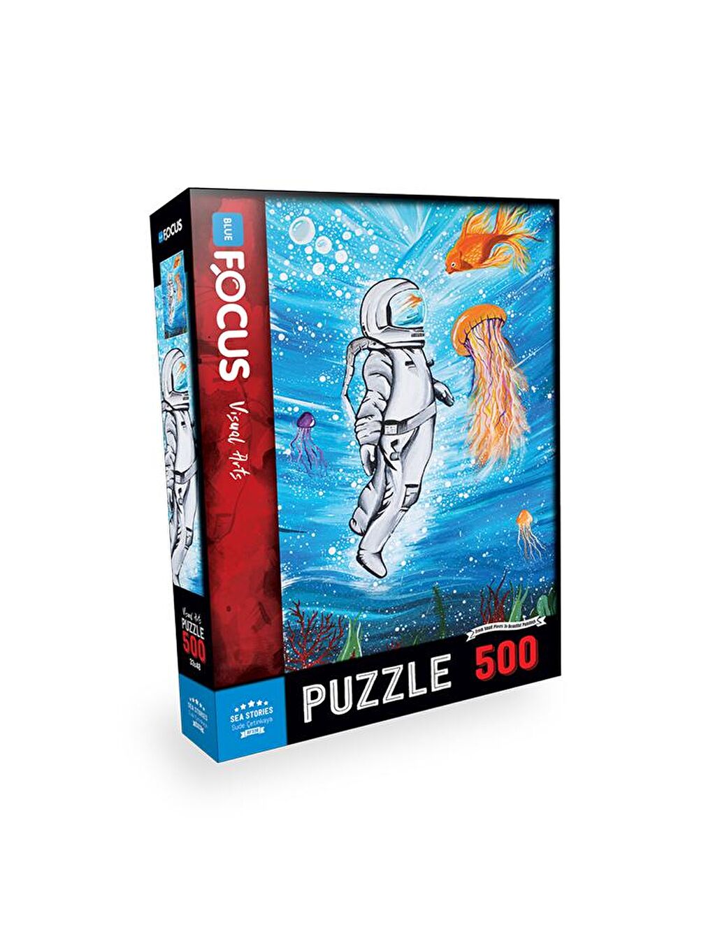 Blue Focus Karışık 500 Parça Puzzle - Deniz Öyküleri (Sea Stories) - 1