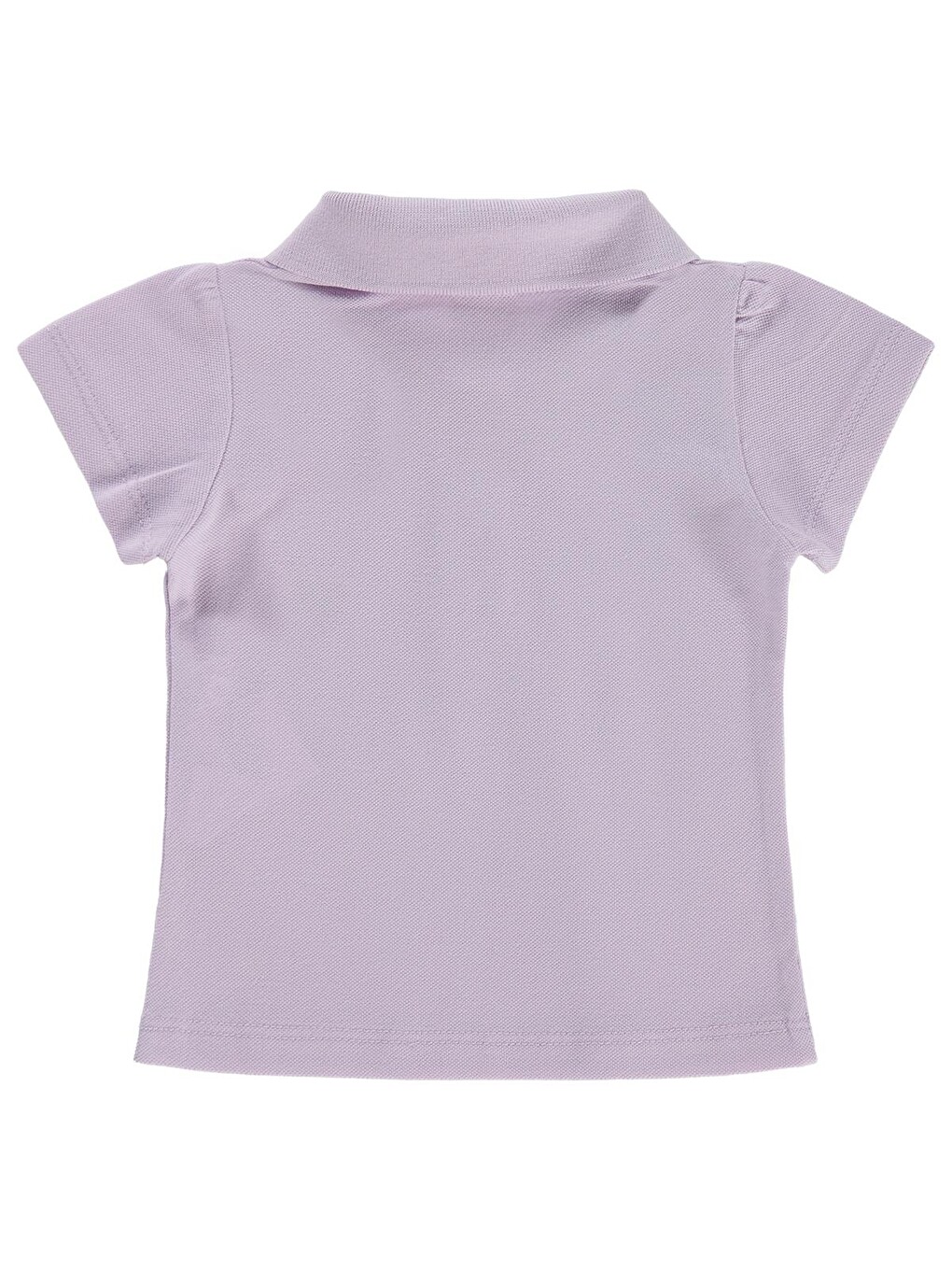 Baby Çiçek Nakışlı Basic 6-18 Ay Tişört - Lila-1