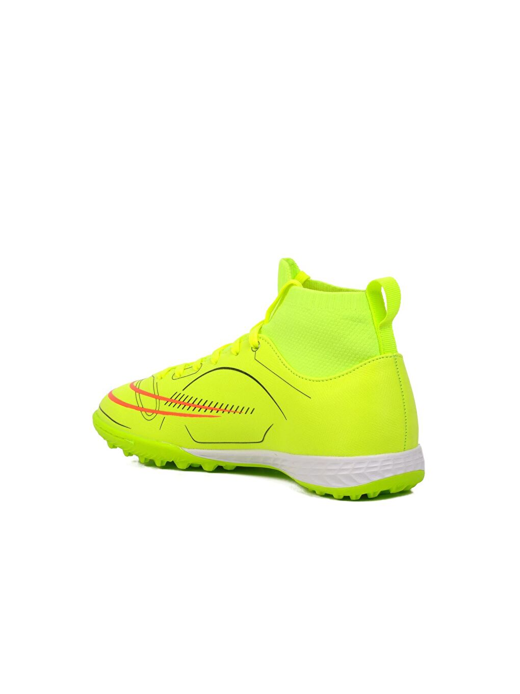 Neon Sarı Halı Saha Ayakkabısı GH-241-132-3