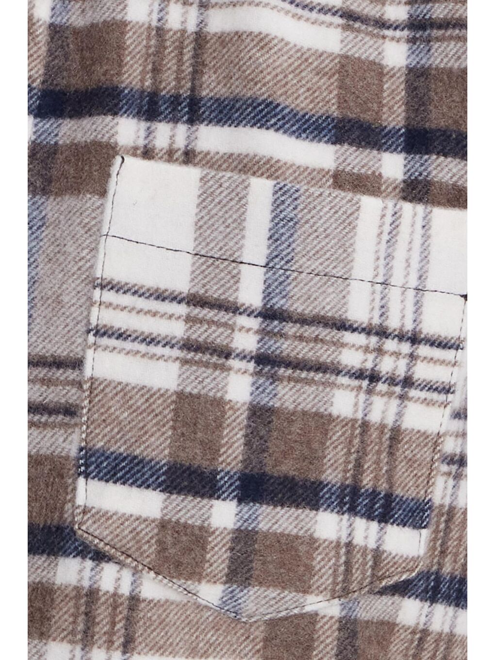 Karışık Erkek Regular Fit Rahat Kesim Kışlık Kareli Oduncu Gömlek-4