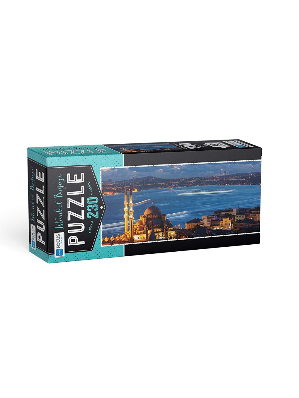 Blue Focus Karışık 230 Parça Puzzle - İstanbul Boğazı - 1