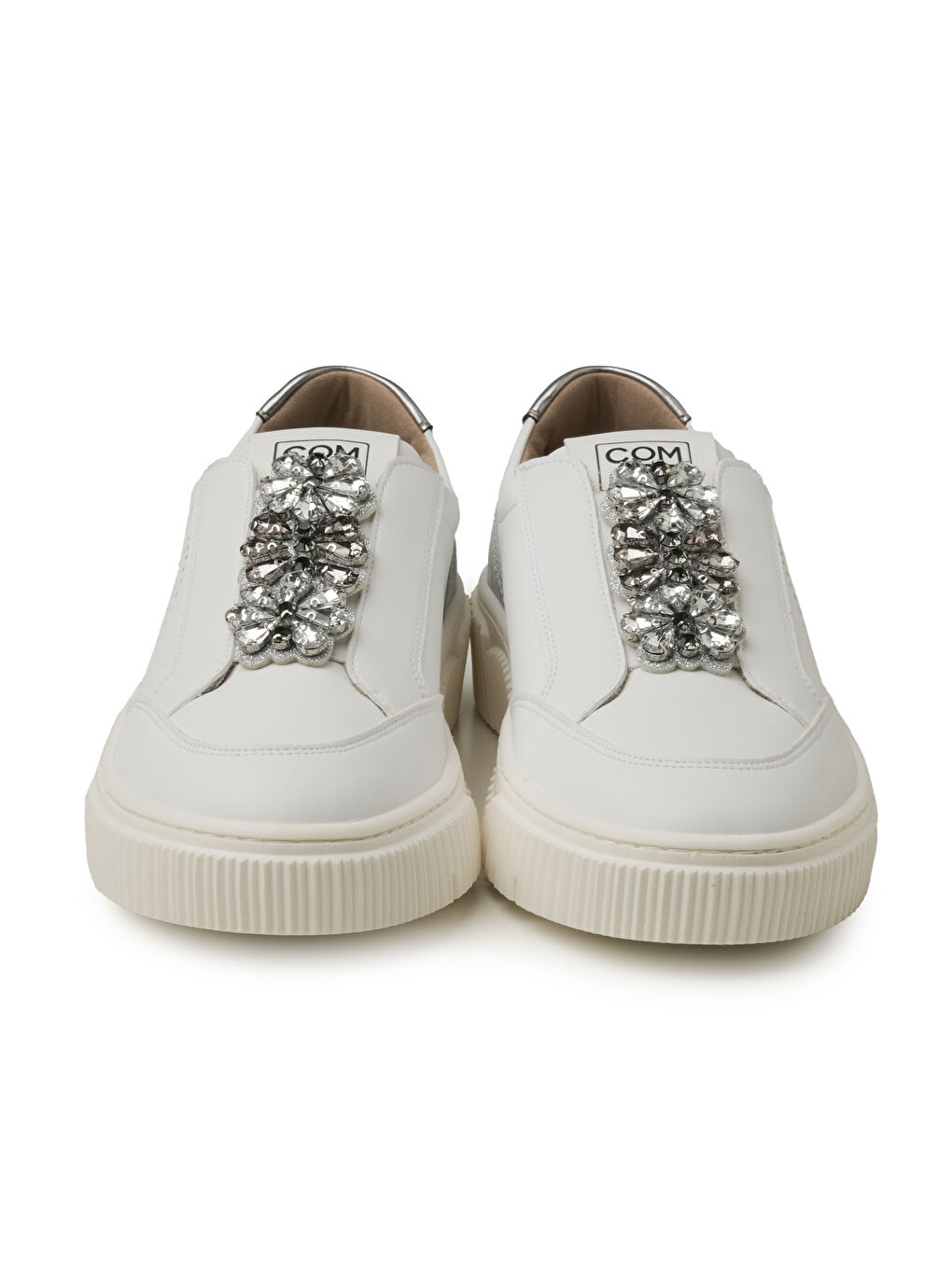 Kadın Beyaz Spor Ayakkabı 6H5168 Micro Tech Bianco-1