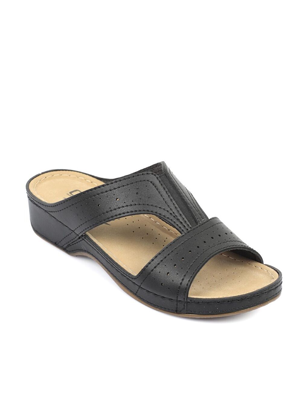 Siyah Z0426 Kadın Konfor Anatomic Terlik-3