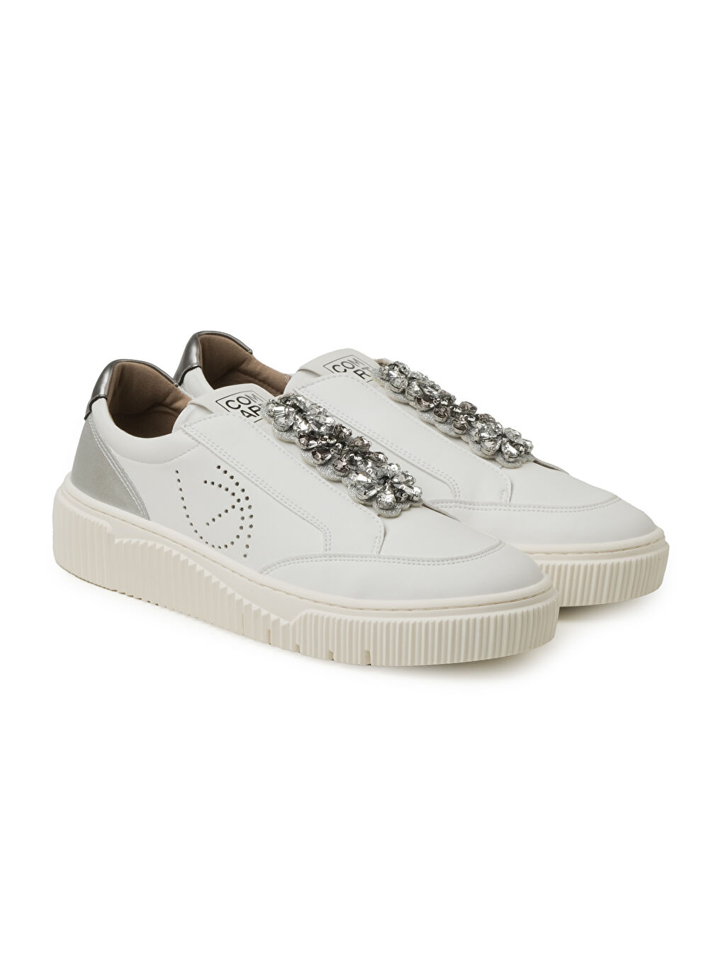 Kadın Beyaz Spor Ayakkabı 6H5168 Micro Tech Bianco-2