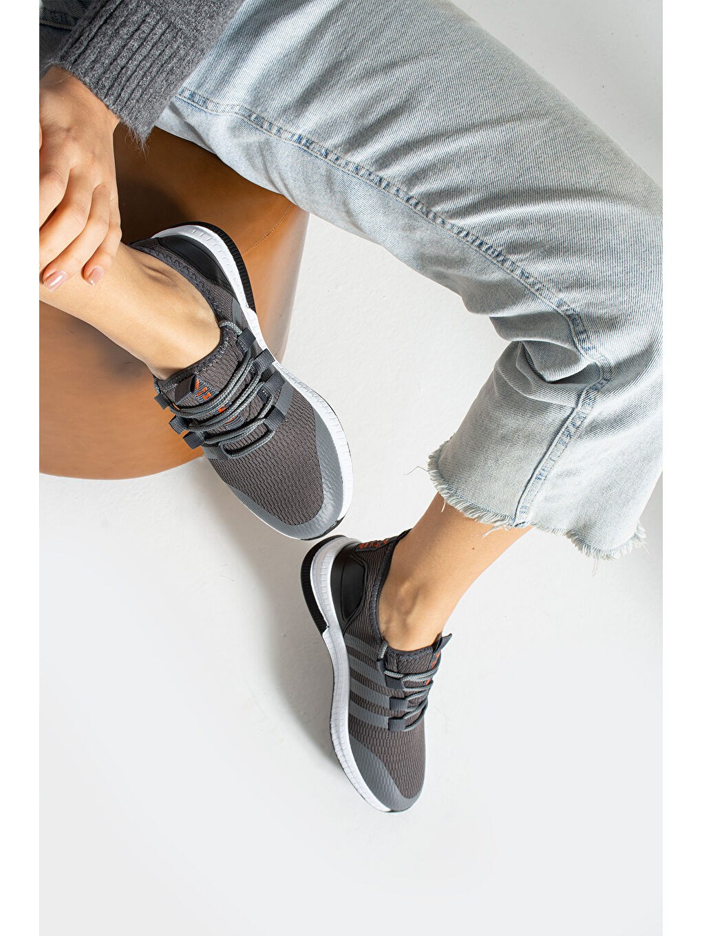 Gri Unisex İnsport Sneaker-2