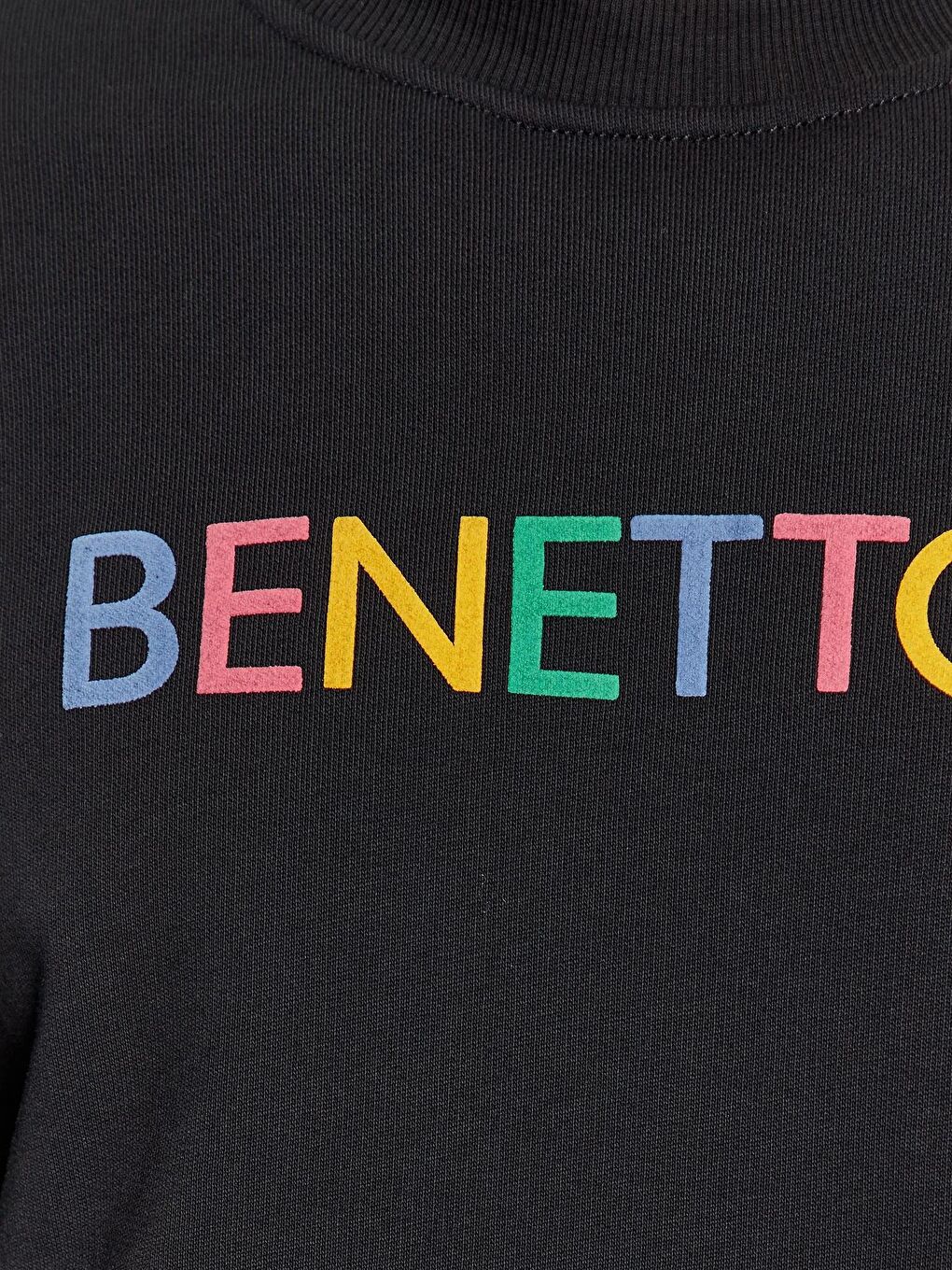 Siyah Erkek Sweatshirt-7