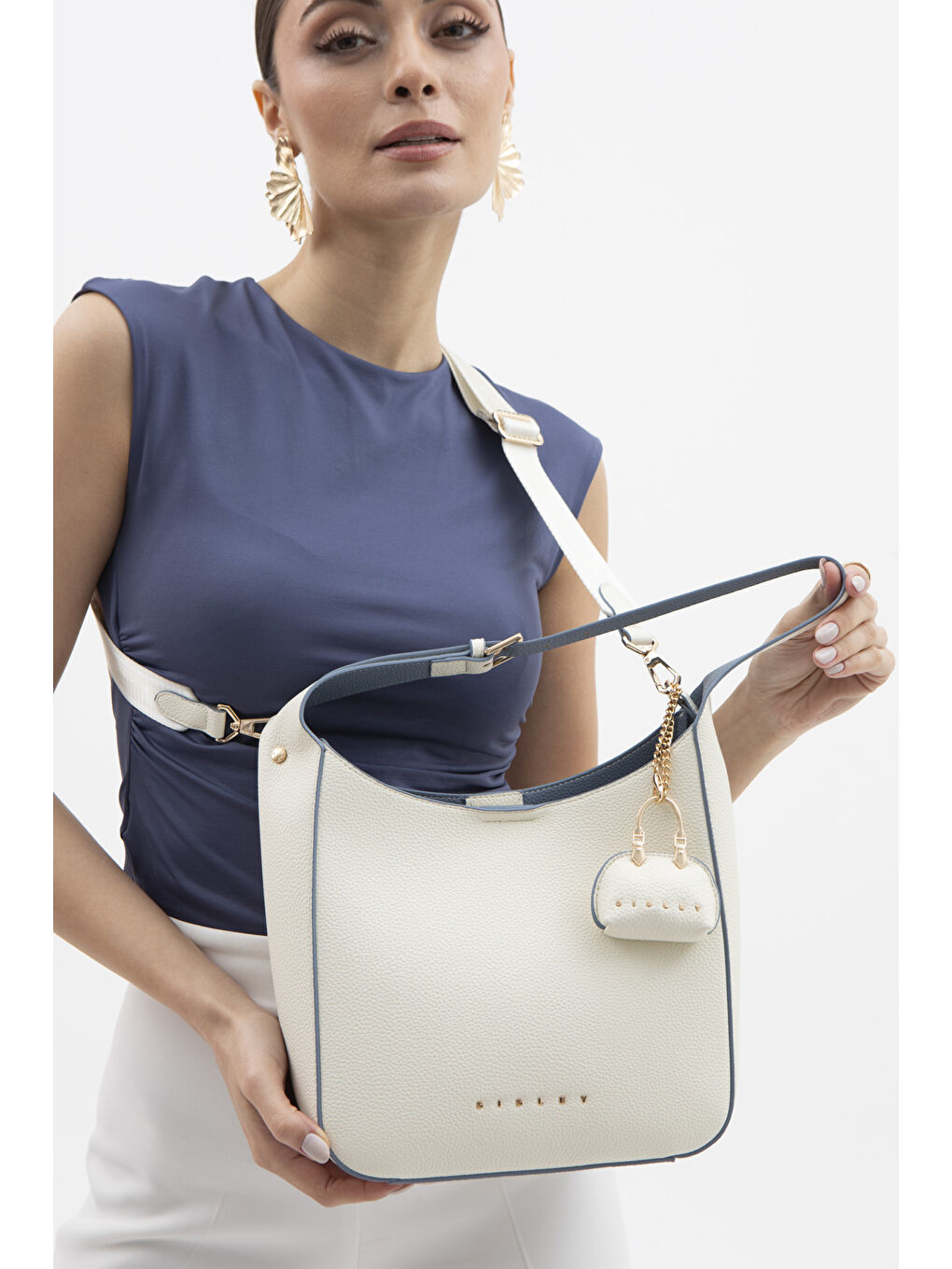 Kadin Kol Çantasi Beyaz SLY164-1