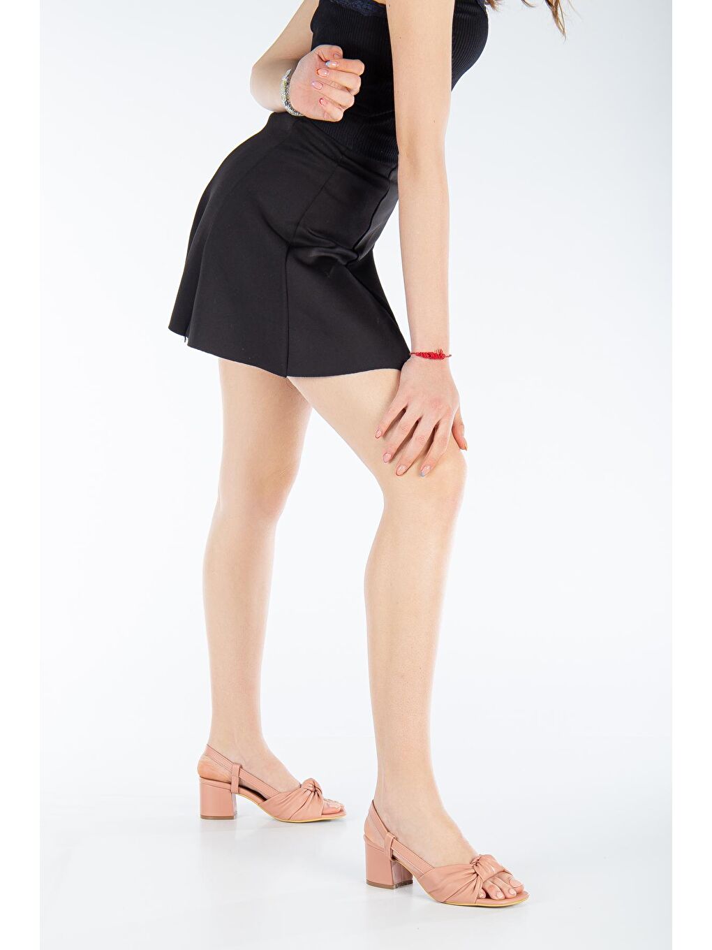 Pembe D719   Kadın Topuklu Ayakkabı-1