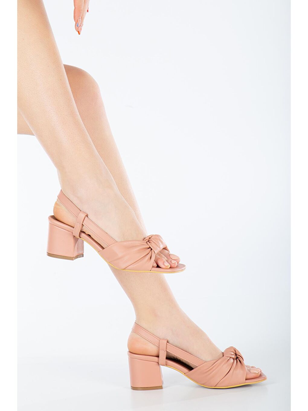 Pembe D719   Kadın Topuklu Ayakkabı-3