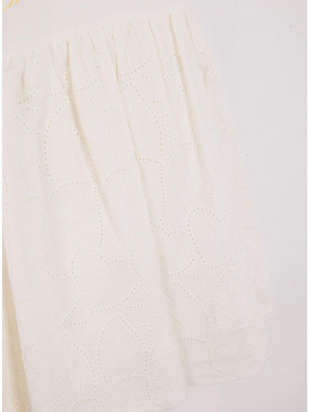 Ekru Minnie Mouse Lisanslı Kız Çocuk Elbise 21809-1