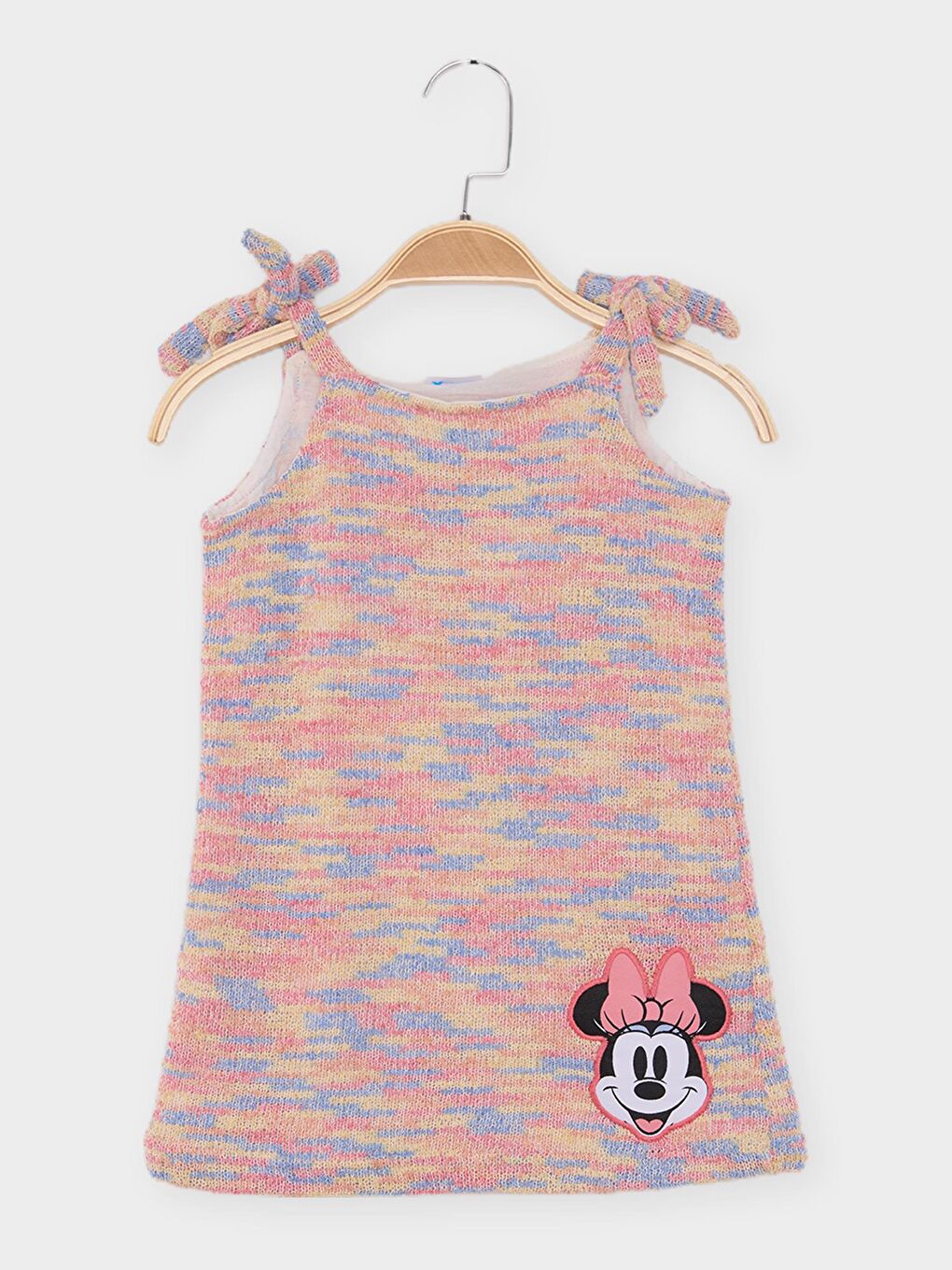 Pembe Minnie Mouse Lisanslı Kız Çocuk Elbise 22053