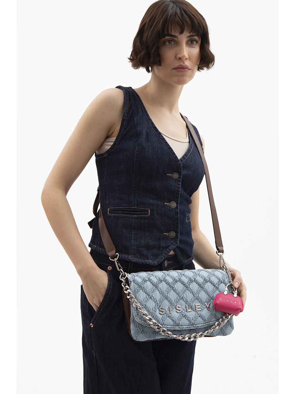 Kadin Çapraz Çanta Mavi SLY061