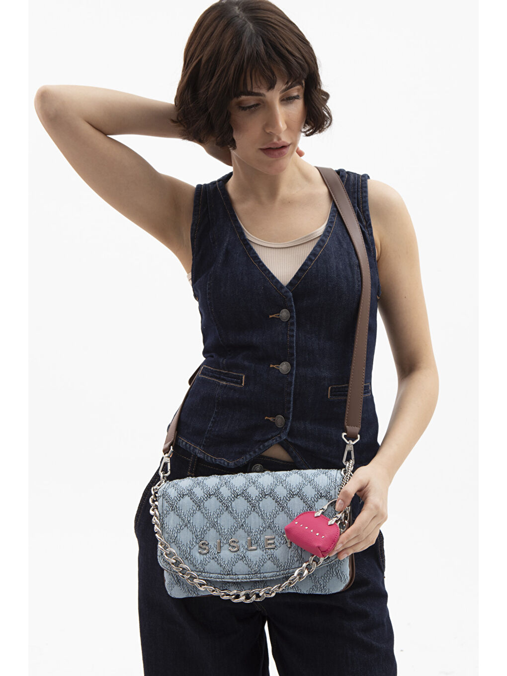 Kadin Çapraz Çanta Mavi SLY061-1