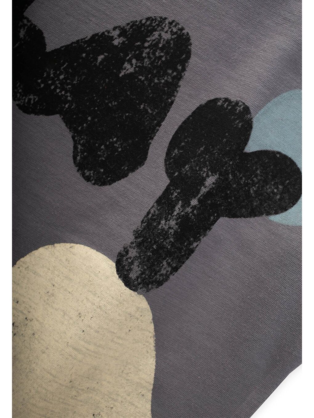 Gri Erkek Çocuk Baskılı Tişört-2