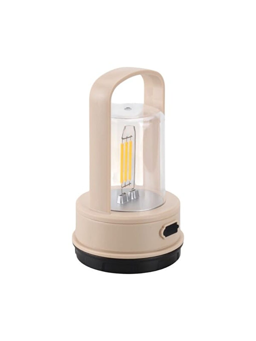 PT-382 USB Şarjlı Kamp Lambası - Bej