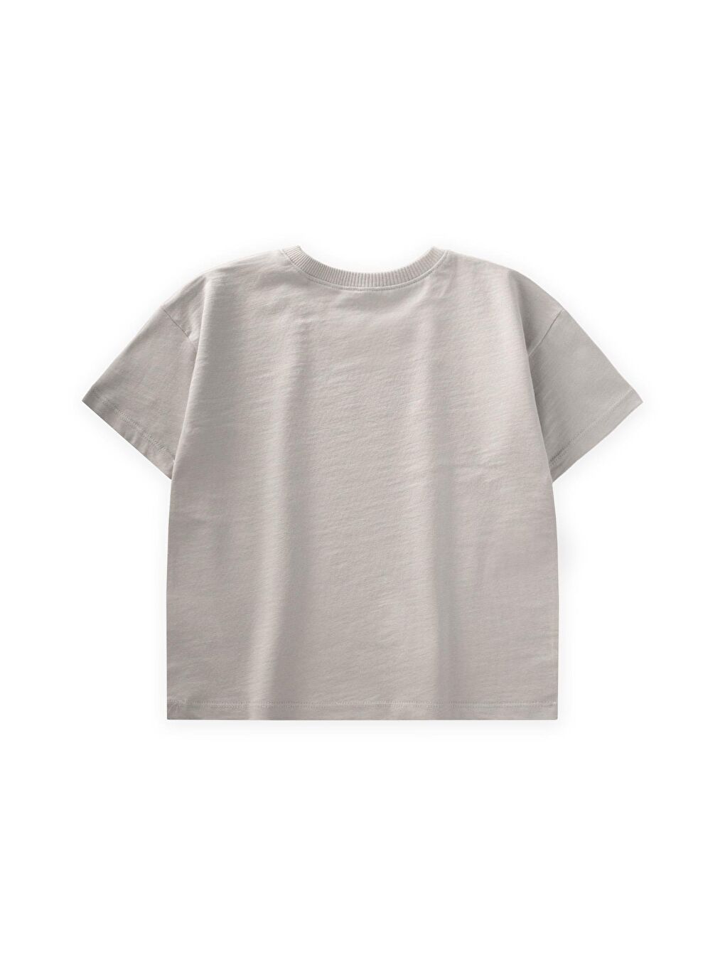 Bej Erkek Çocuk Baskılı Tişört-1