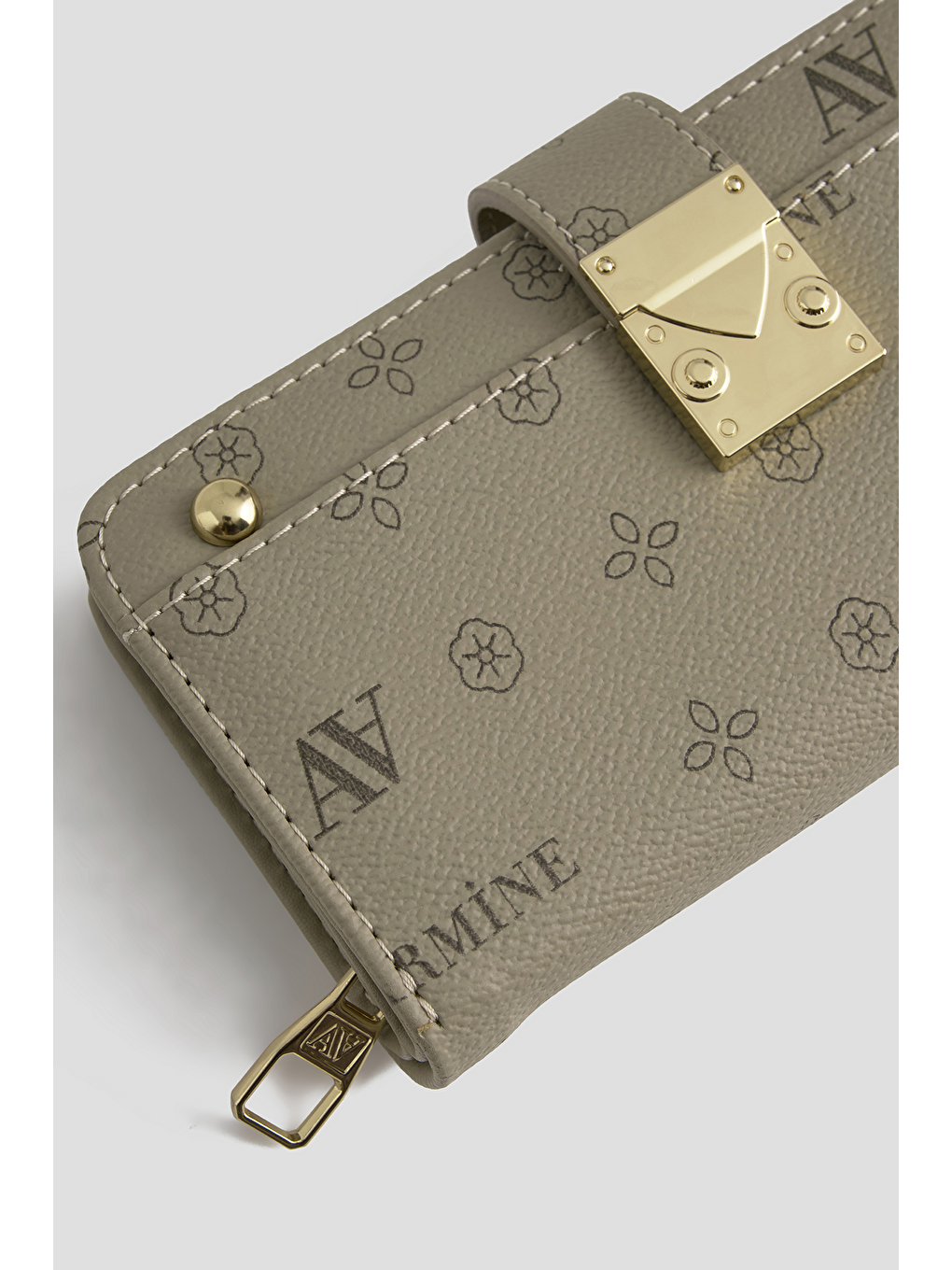 Bej Cüzdan Baskılı 25Yd7003 Vizon-1