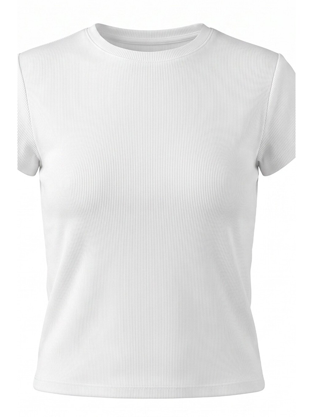 Karışık Üst Pamuklu Fitilli Kaşkorse T-shirt İnce Soft Örme Pijama Takımı 8047-2