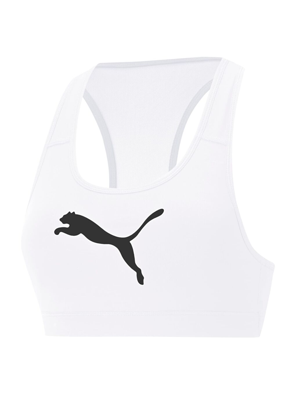 Beyaz MID 4Keeps GRAPHIC Kadın Spor Sütyeni