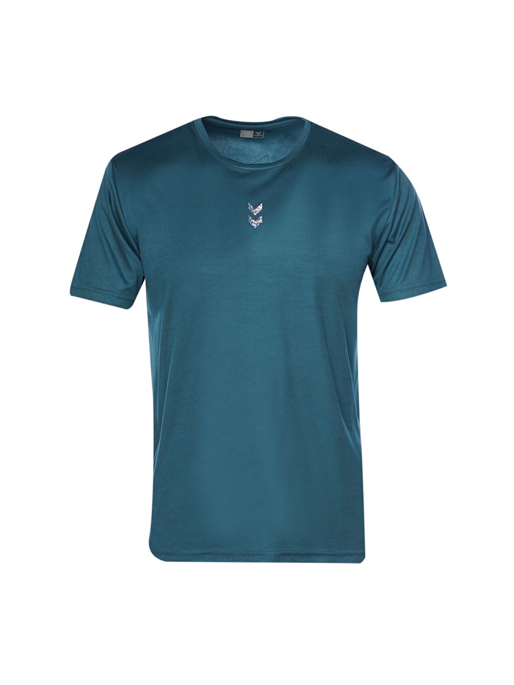 Biles Erkek Yeşil Yuvarlak Yaka Tişört-1