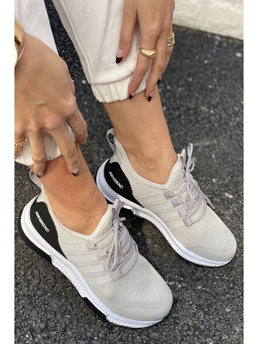 Gri Unisex İnsport Sneaker-3