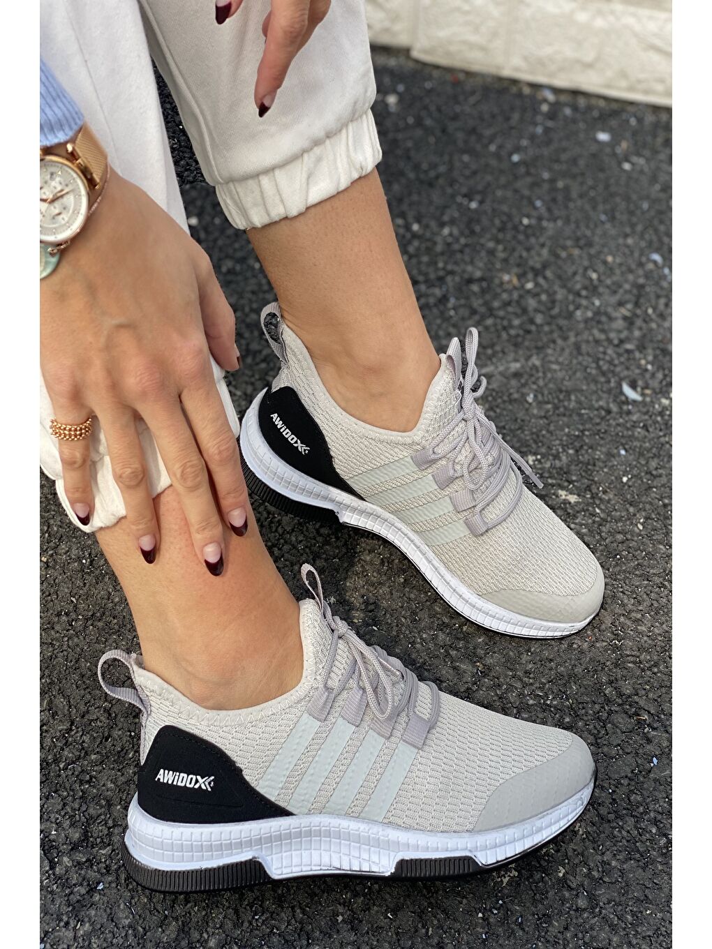 Gri Unisex İnsport Sneaker-4