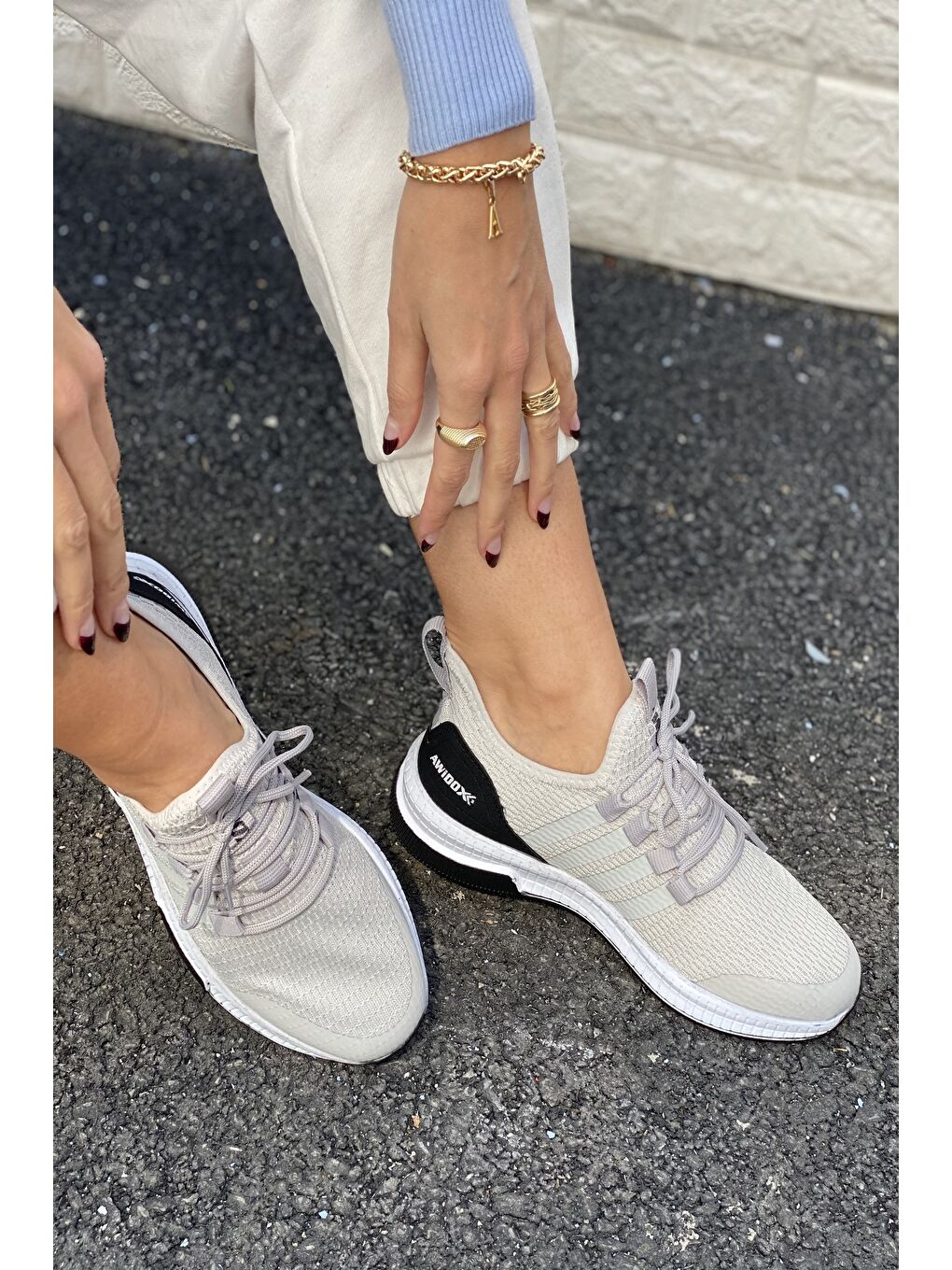 Gri Unisex İnsport Sneaker-5