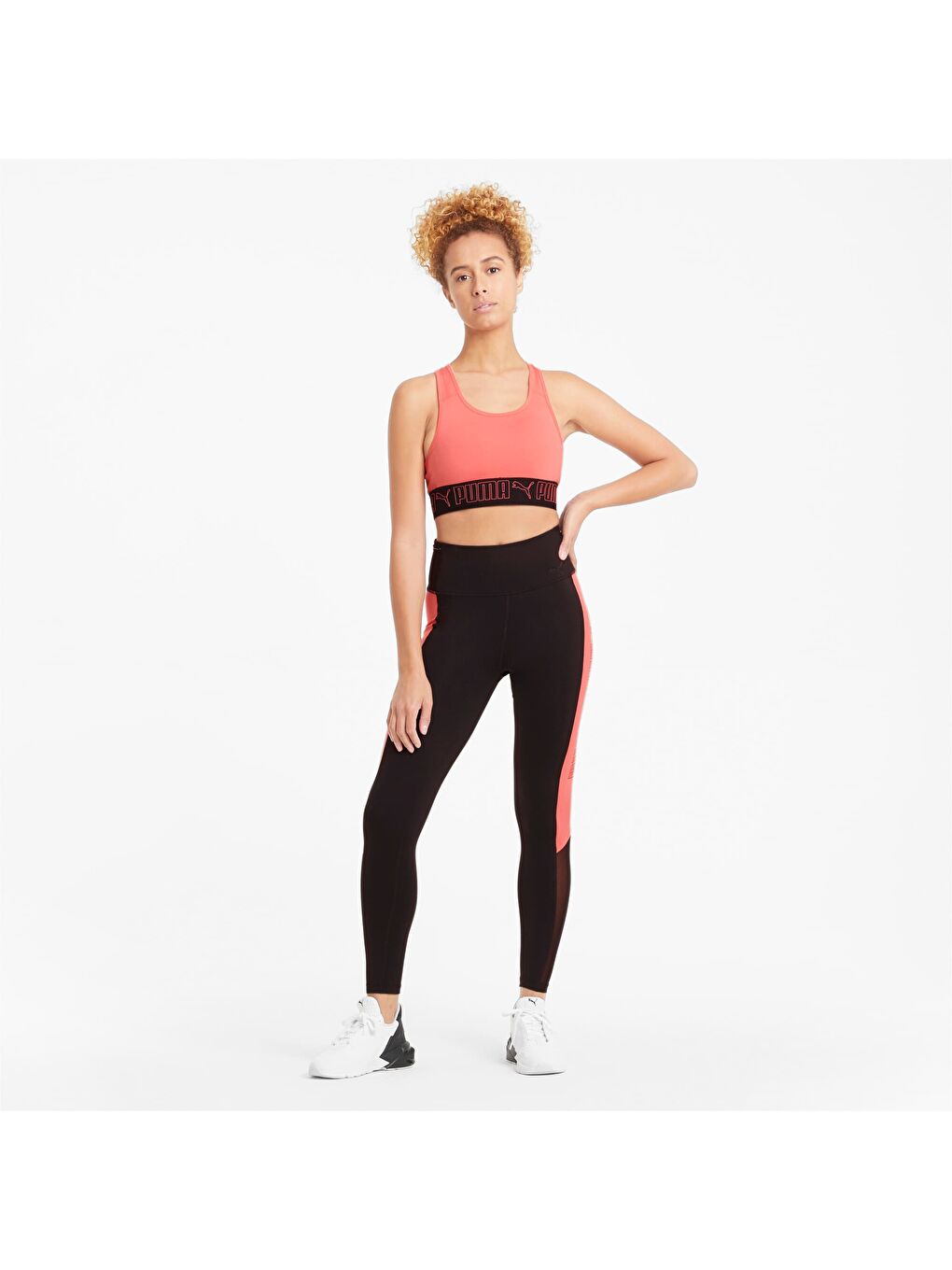 Turuncu MID ELASTIC Kadın Antrenman Sütyeni