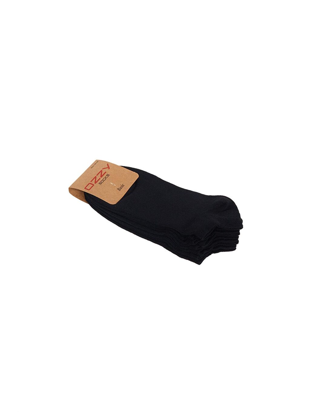 OZZY SOCKS Siyah 3 lü Unisex Dikişsiz Patik - 2