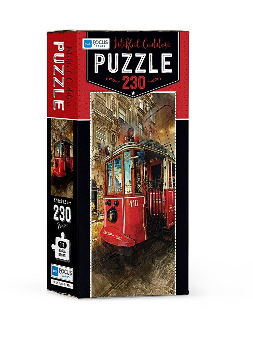 Blue Focus Karışık 230 Parça Puzzle - İstiklal Caddesi - 1