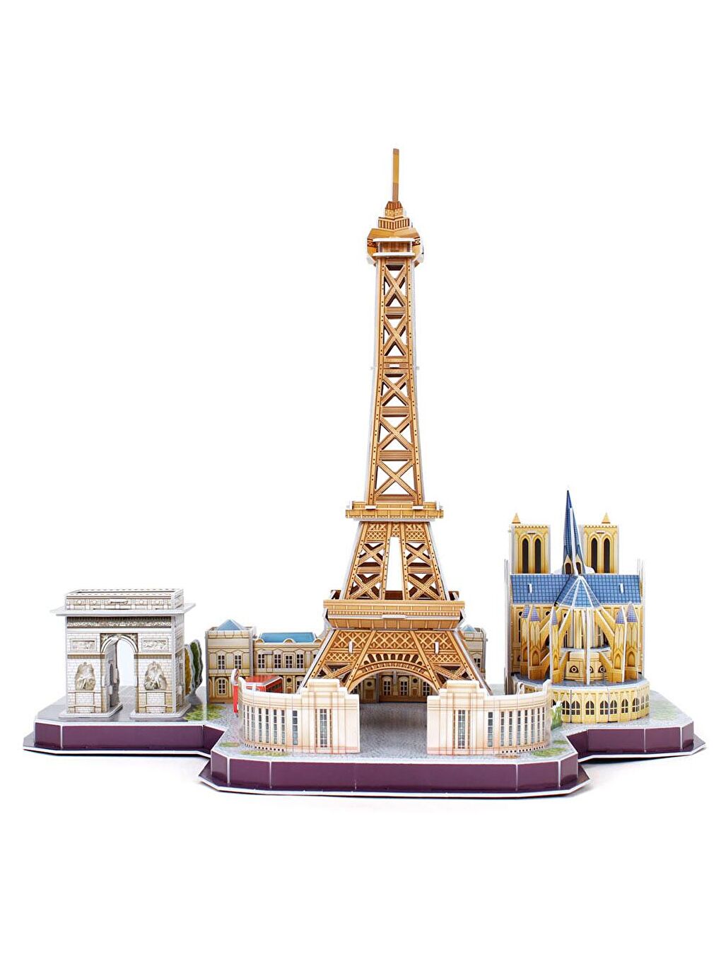 Cubic Fun Karışık 3D 114 Parça Puzzle City Line Paris - 1