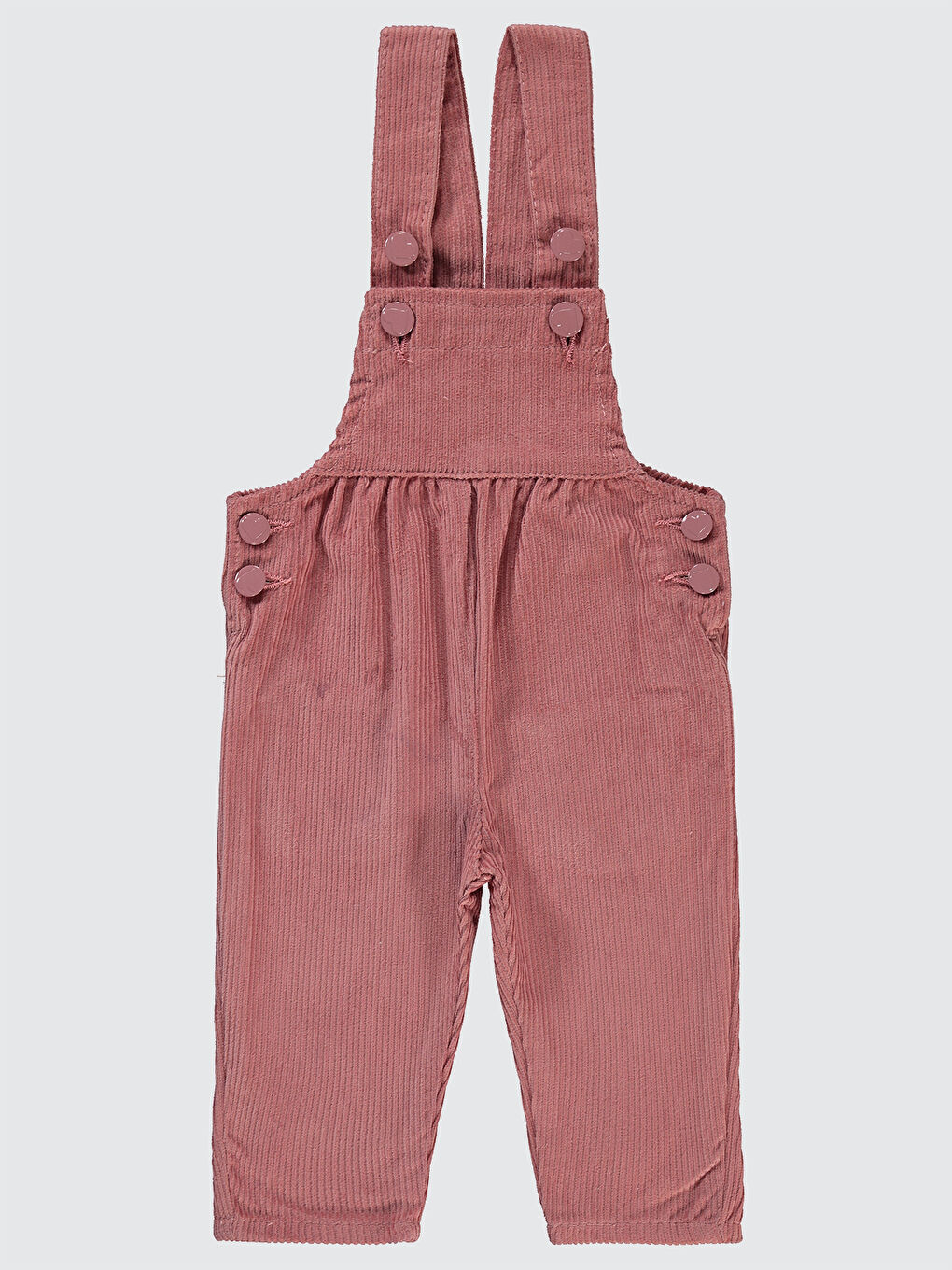 Pembe Baby Kız Bebek Salopet 6-18 Ay Pudra