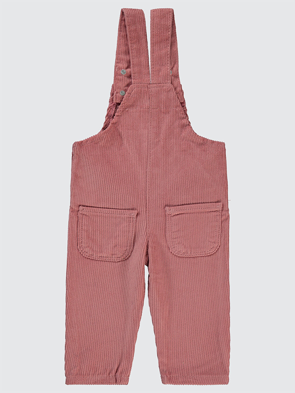 Pembe Baby Kız Bebek Salopet 6-18 Ay Pudra-1